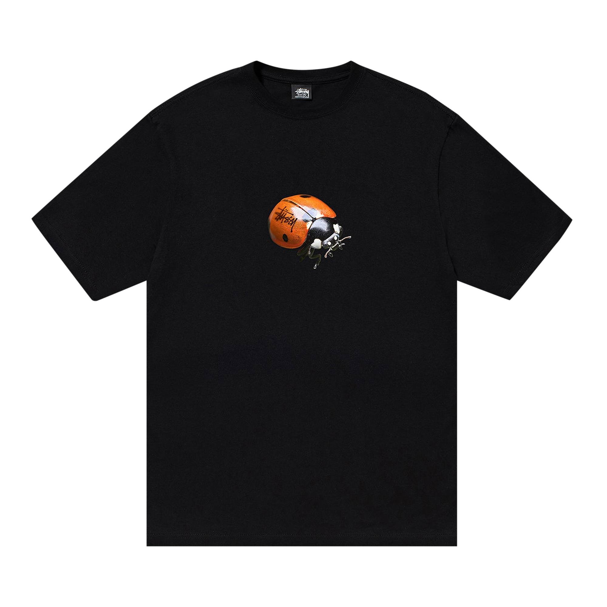 Stussy Ladybug Tee 'Black' - 1