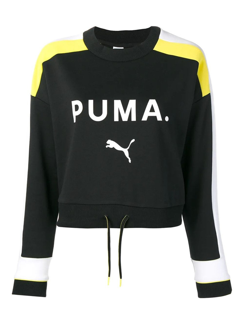 drawstring logo sweatshirt 1