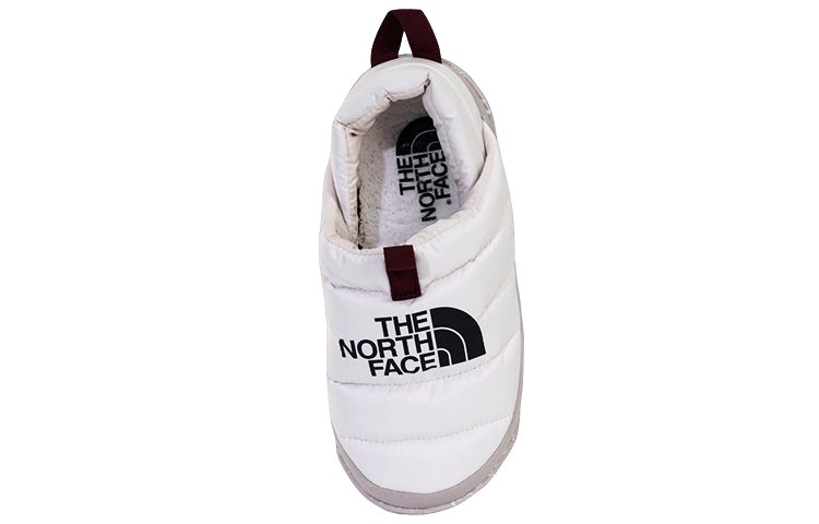 (WMNS) THE NORTH FACE Nuptse Mules 'Tnf White Grey' NF0A5G2B-Q4C - 4