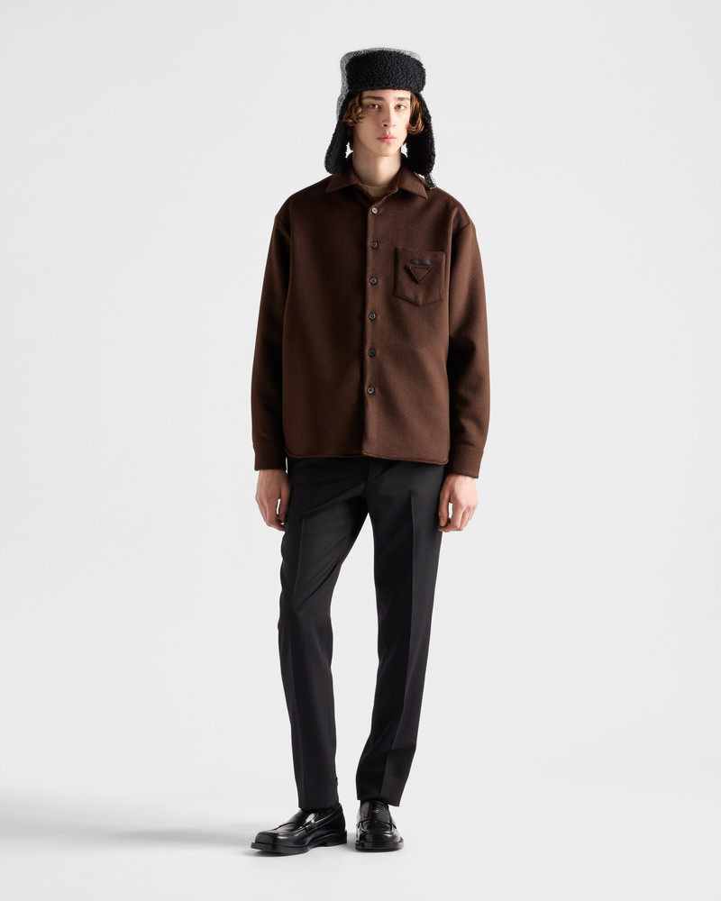 Prada Wool and cashmere shirt outlook