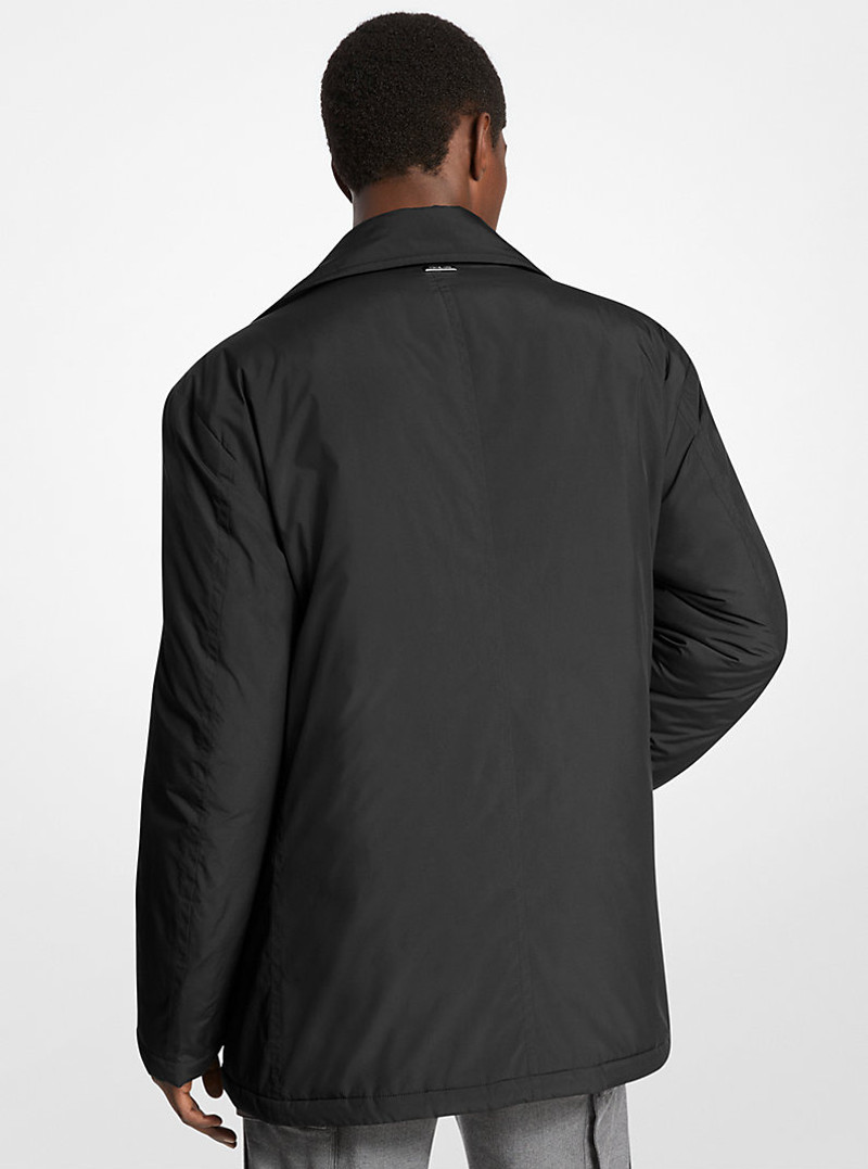 MICHAEL KORS Woven Peacoat outlook