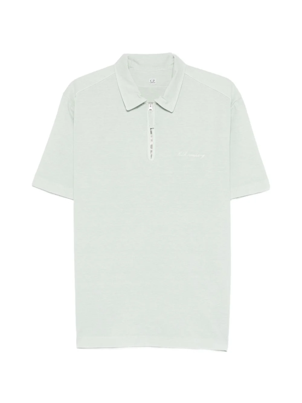 zip polo shirt - 1