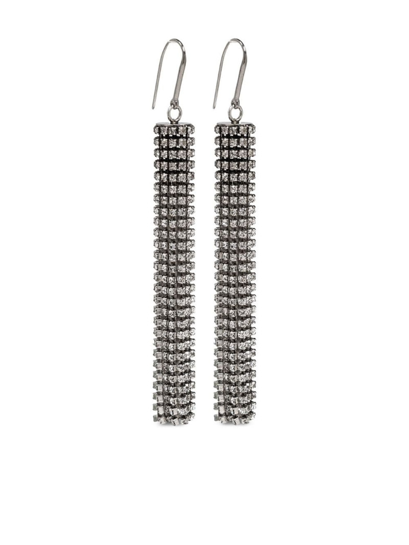 crystal-embellished earrings 1