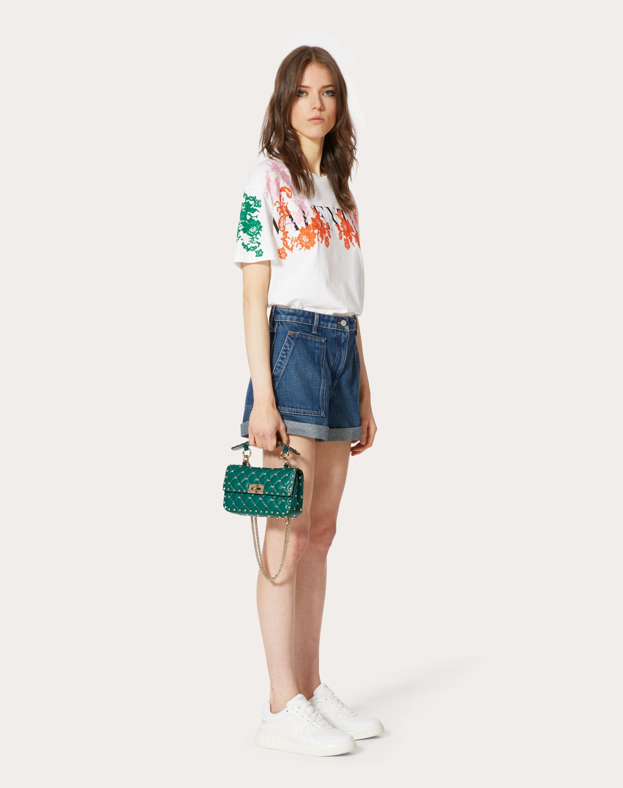 SMALL NAPPA ROCKSTUD SPIKE BAG - 6
