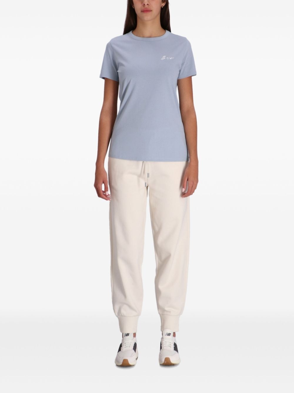 drawstring track pants - 2