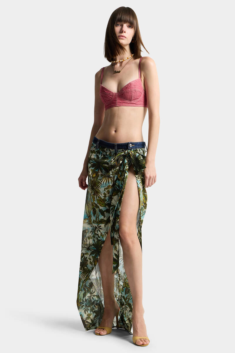 MONKEY BUSINESS LONG DENIM SKIRT 3