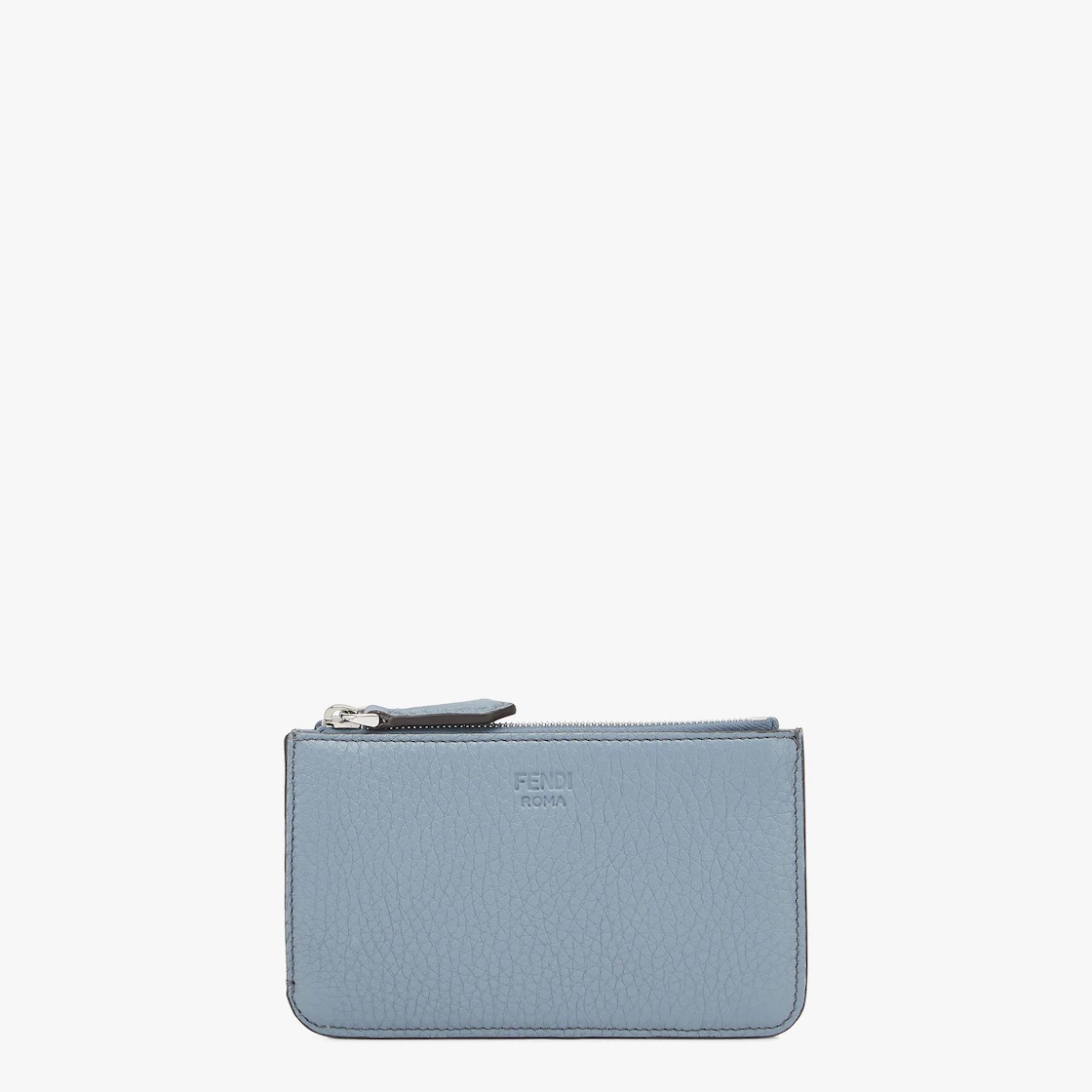 F is Fendi key ring pouch with gusseted sides. The reverse side has four card slots. Inside there is - 1