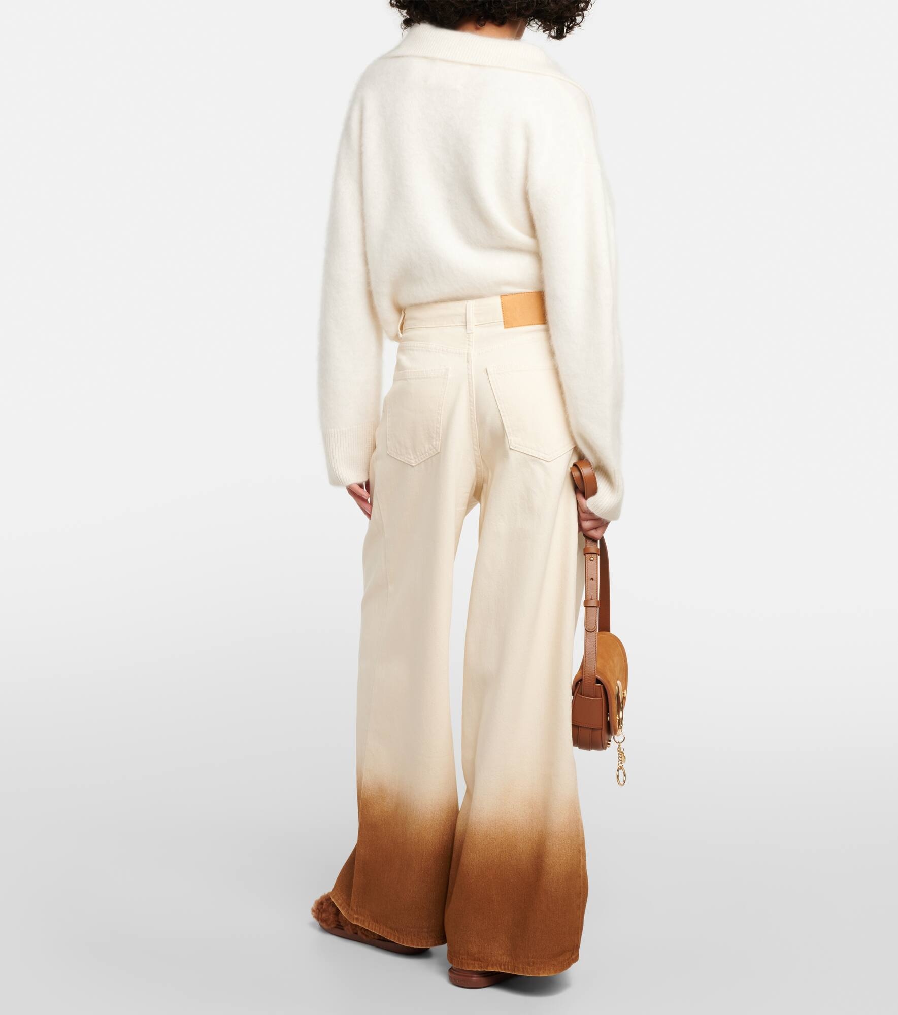 High-rise wide-leg jeans - 3