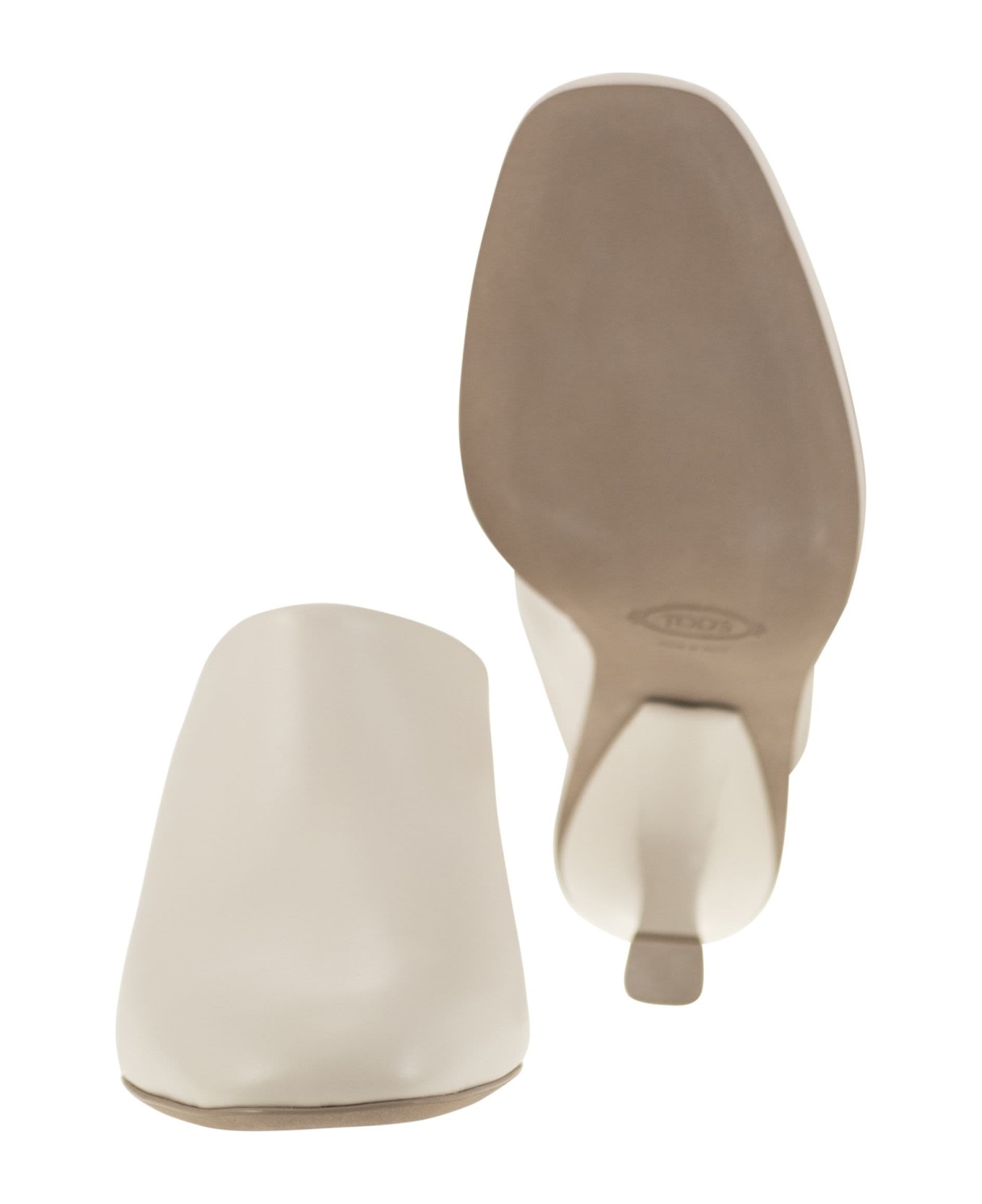Leather Sabot - 5