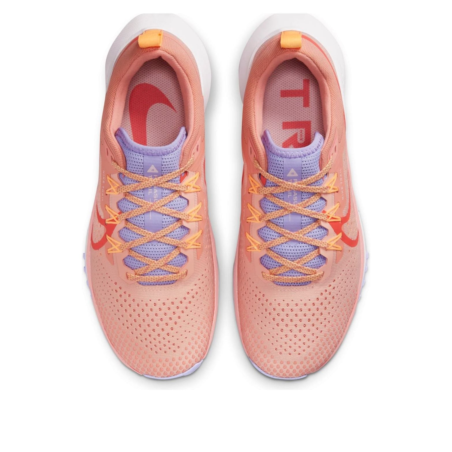 (WMNS) Nike React Pegasus Trail 4 'Arctic Orange Purple Pulse' DJ6159-800 - 4