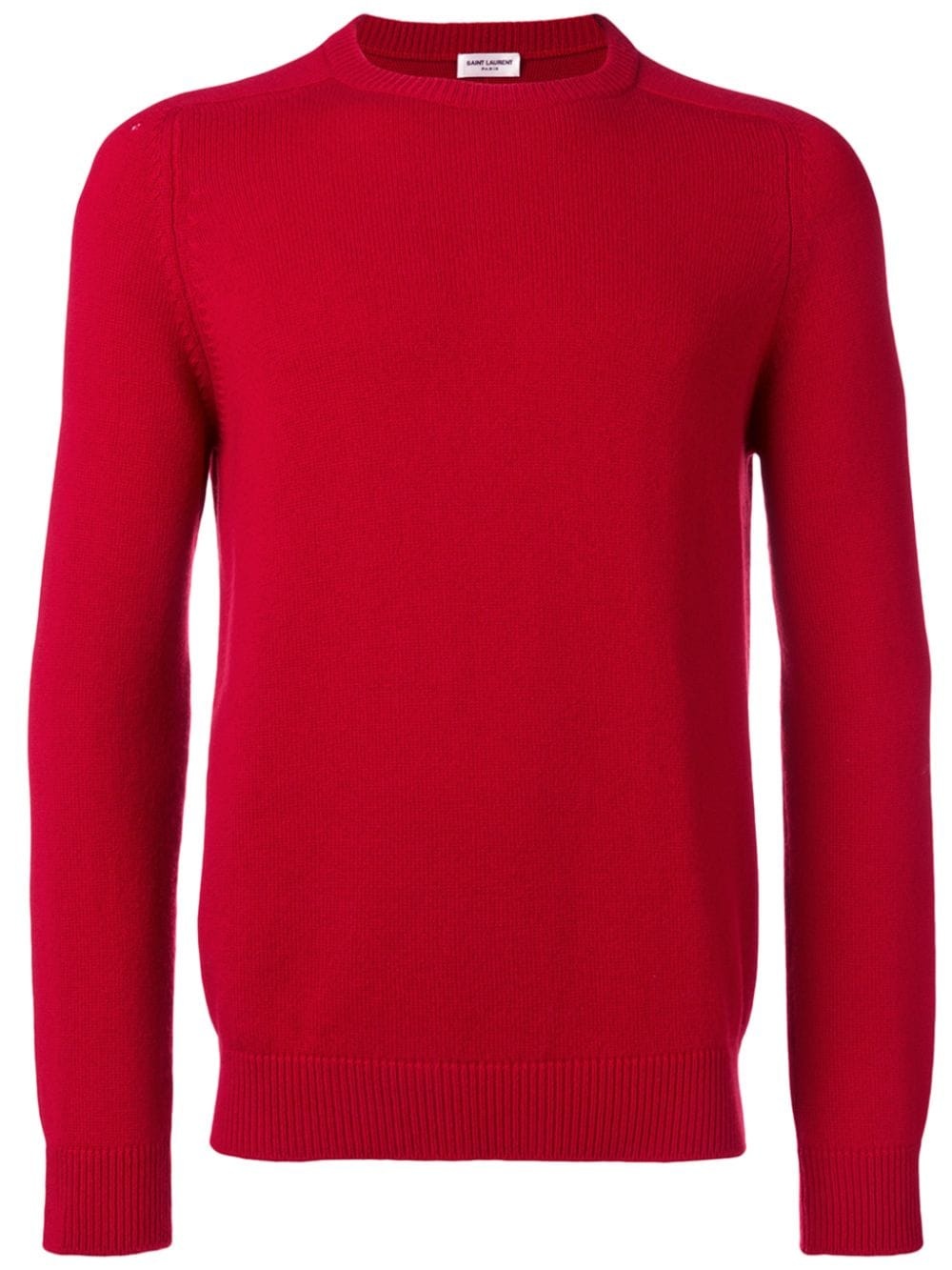 round neck cashmere jumper - 1