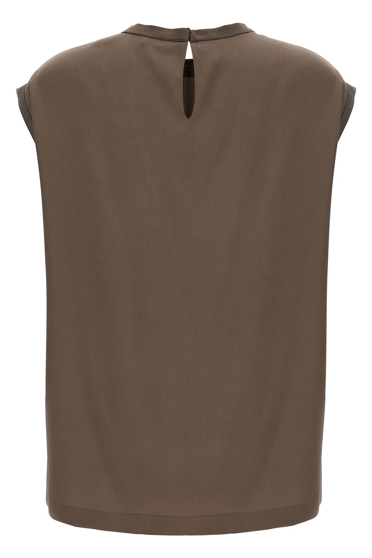 Monile satin T-shirt - 2
