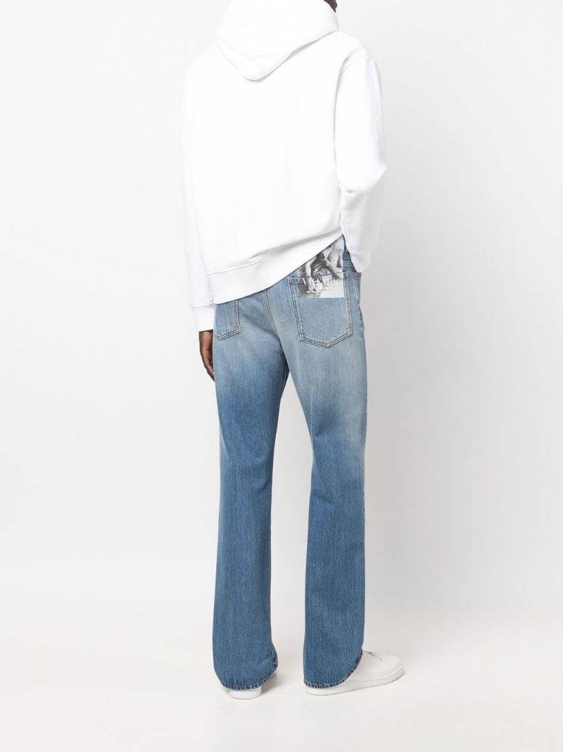 high-rise flared jeans - 2