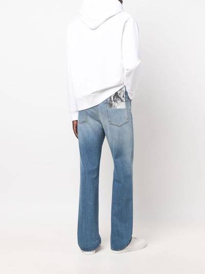 Valentino high-rise flared jeans outlook