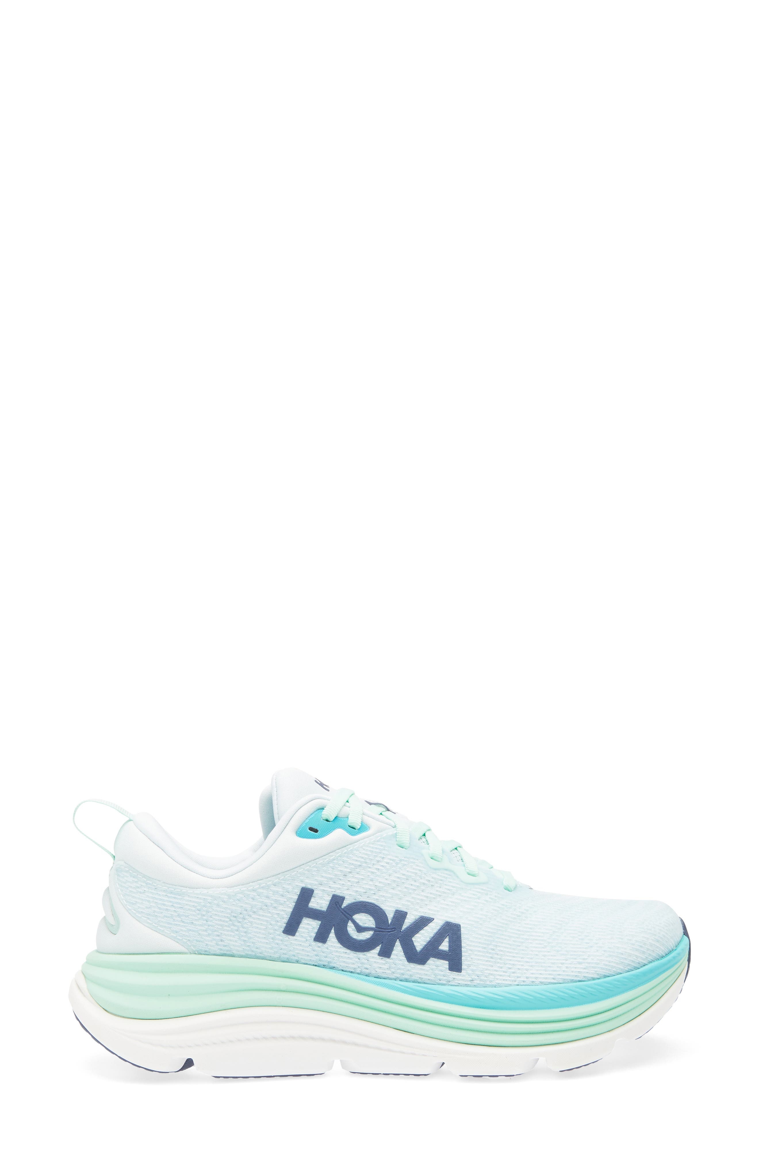 HOKA Gaviota 5 Running Shoe in Snow Melt /Cielo Blue at Nordstrom - 3