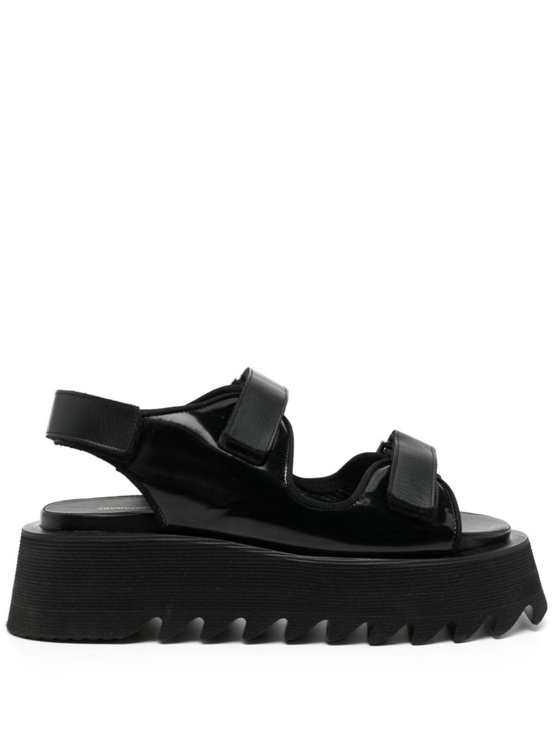 lugged flatform sandals 1