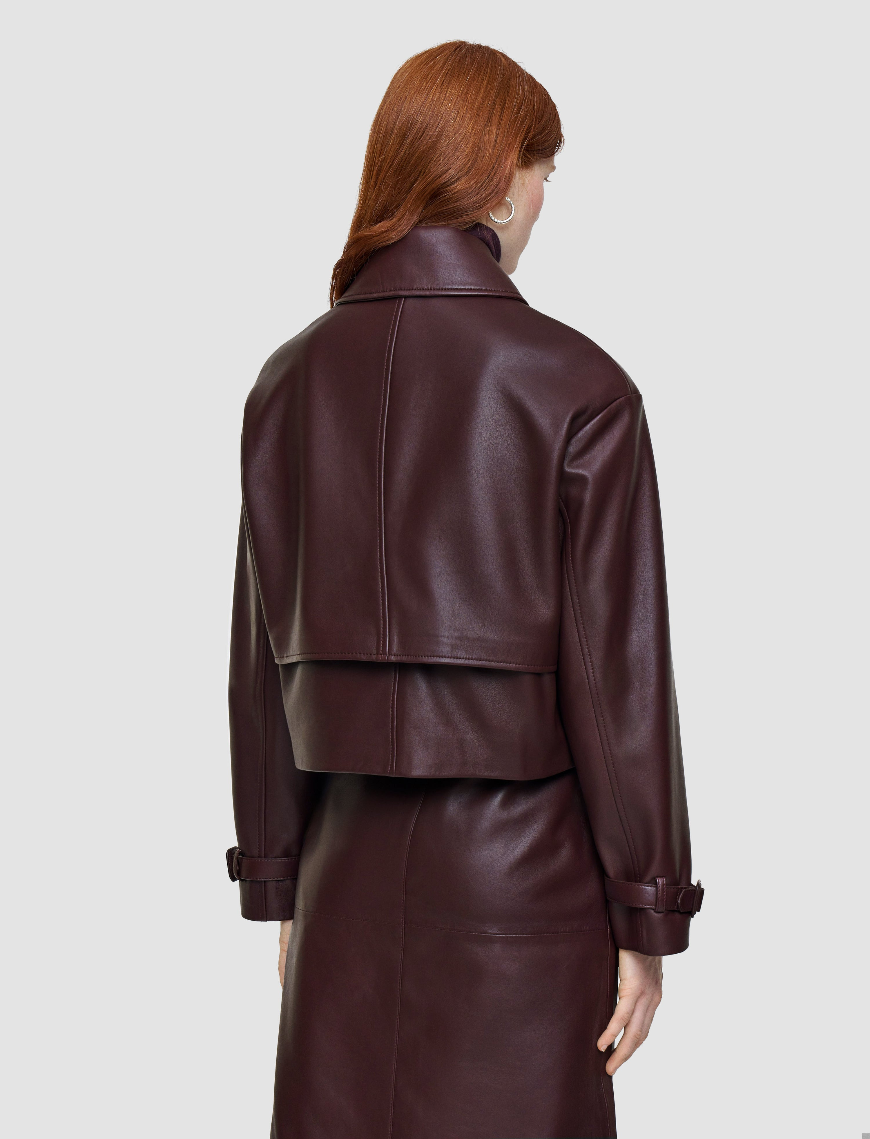 Blaise Nappa Leather Jacket - 4