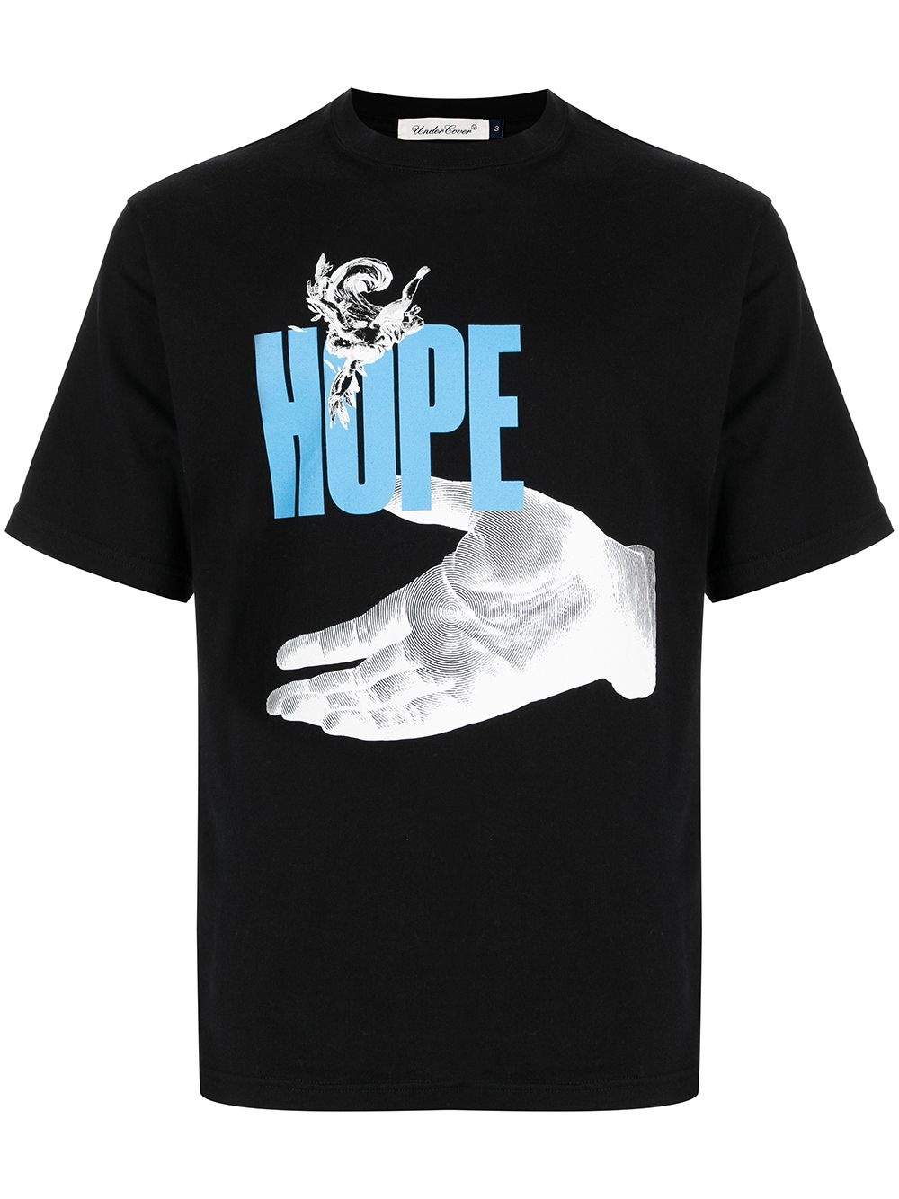 Hope graphic-print cotton T-shirt - 1