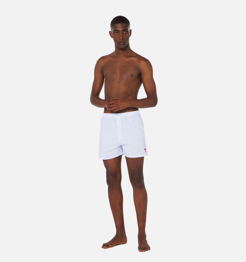AMI Paris Ami De Cœur Striped Boxer outlook