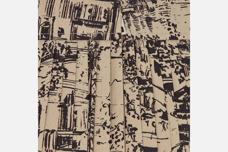 Pleated Mid-Length Skirt 4