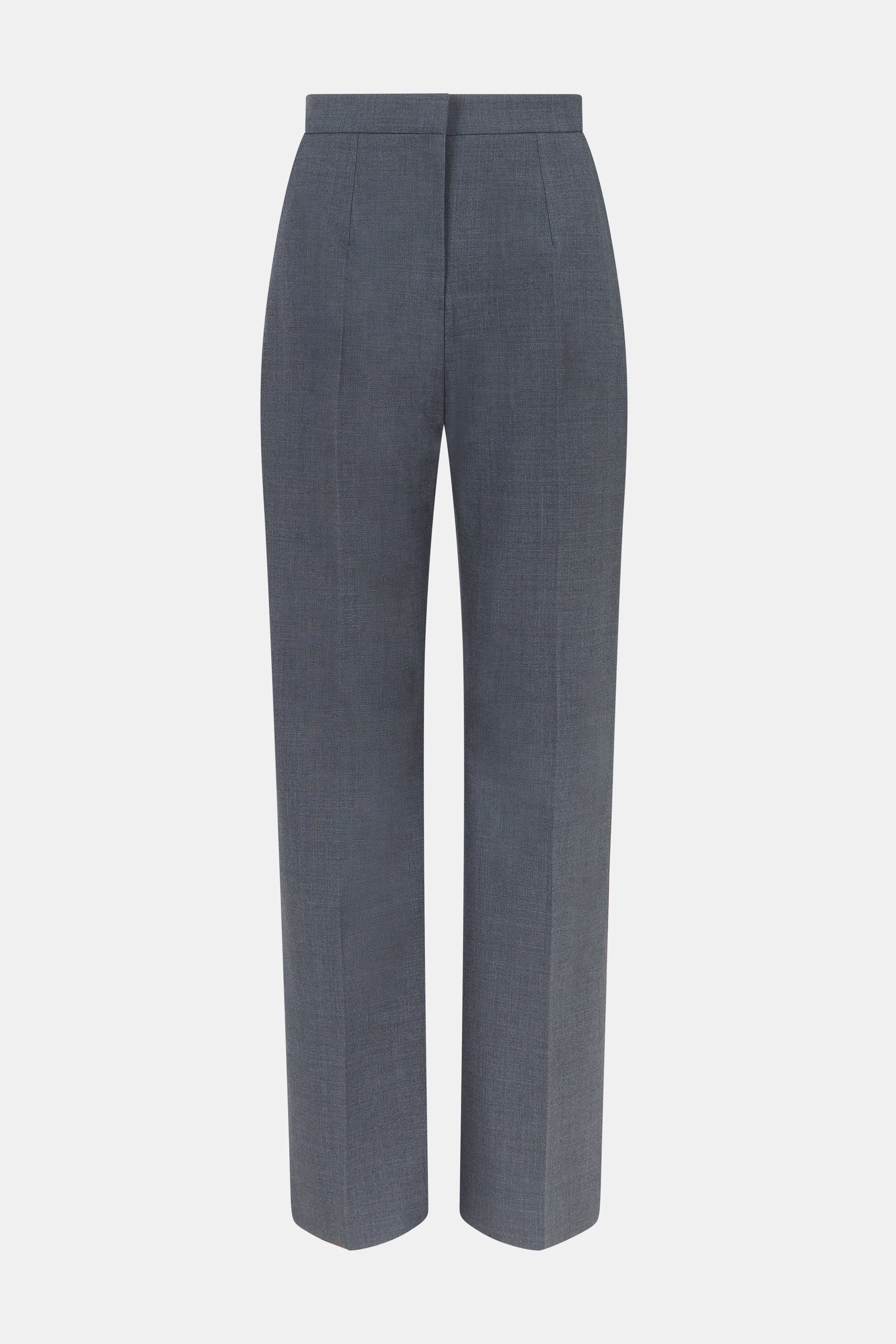Miggy Trousers in Charcoal Summer Wool - 1