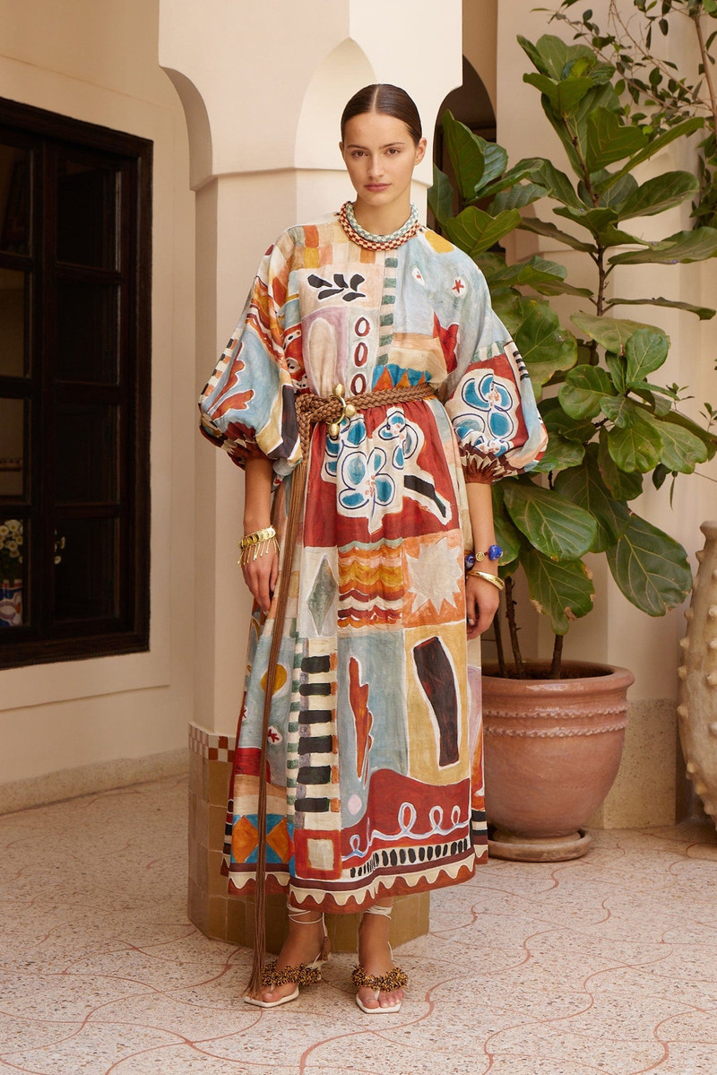 ALÉMAIS Michelle Midi Dress outlook