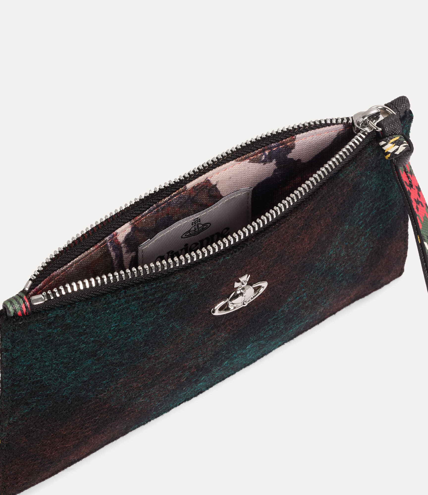 SMALL FLAT ZIP CLUTCH - 4