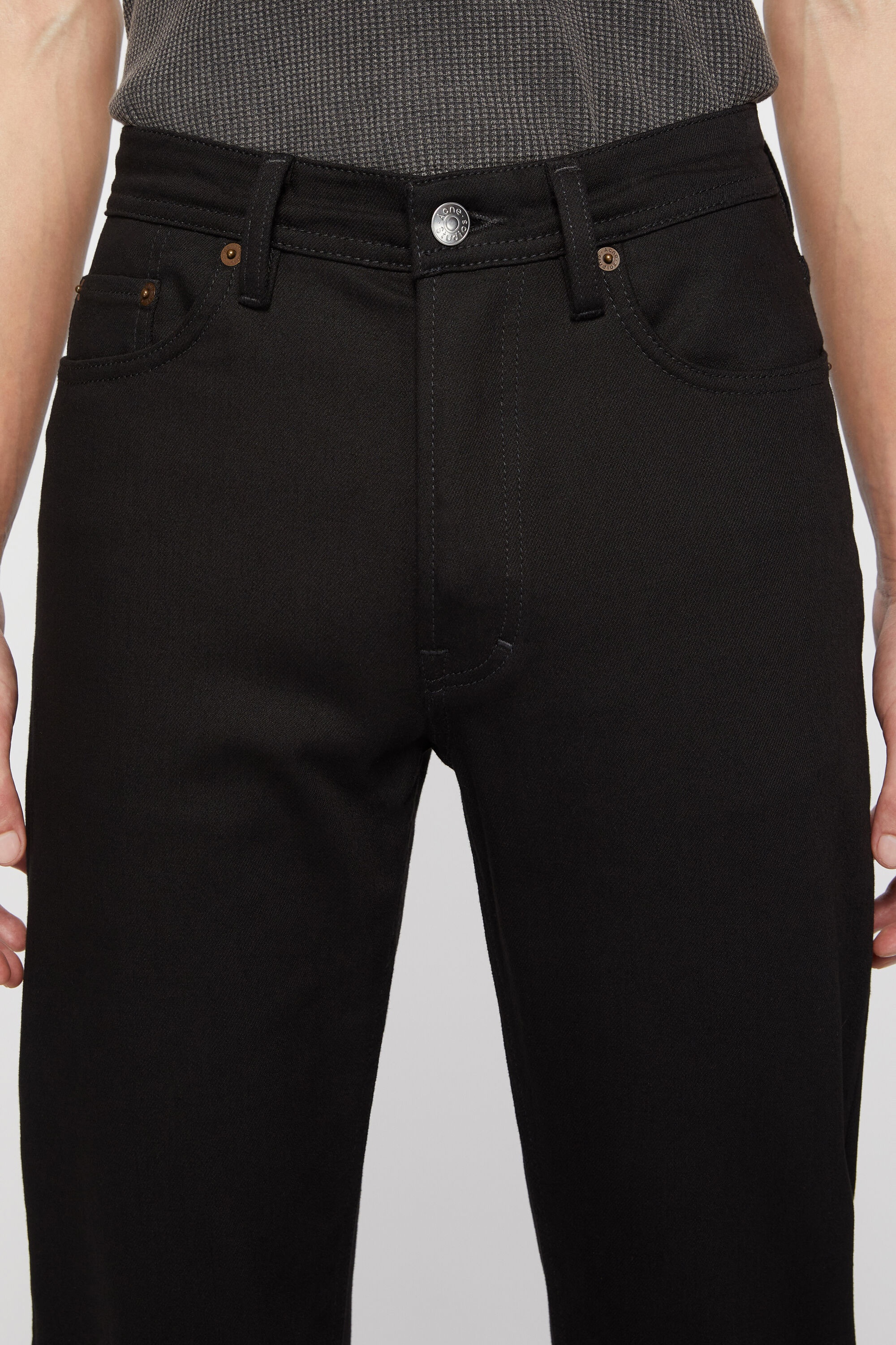 Slim fit jeans - River - Stay black - 5