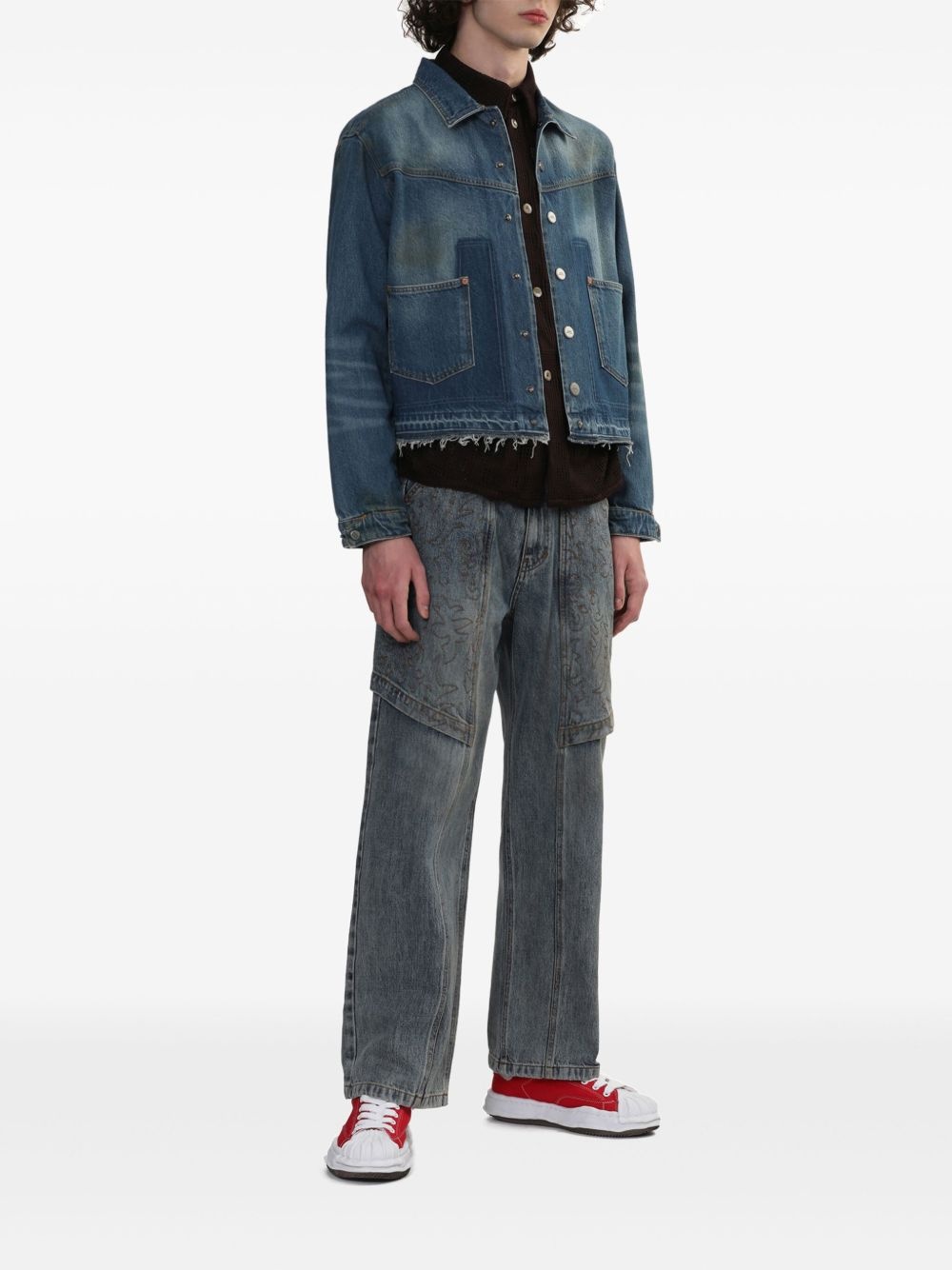 denim shirt jacket - 2