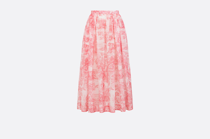 Dioriviera Flared Mid-Length Skirt 1