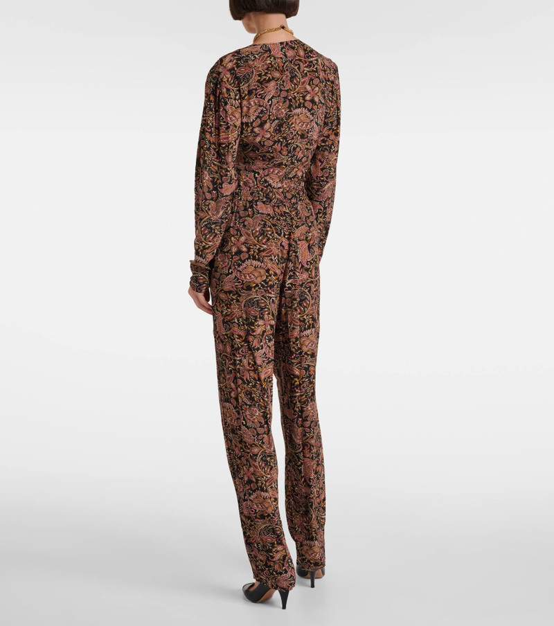 Zahera printed straight pants 3