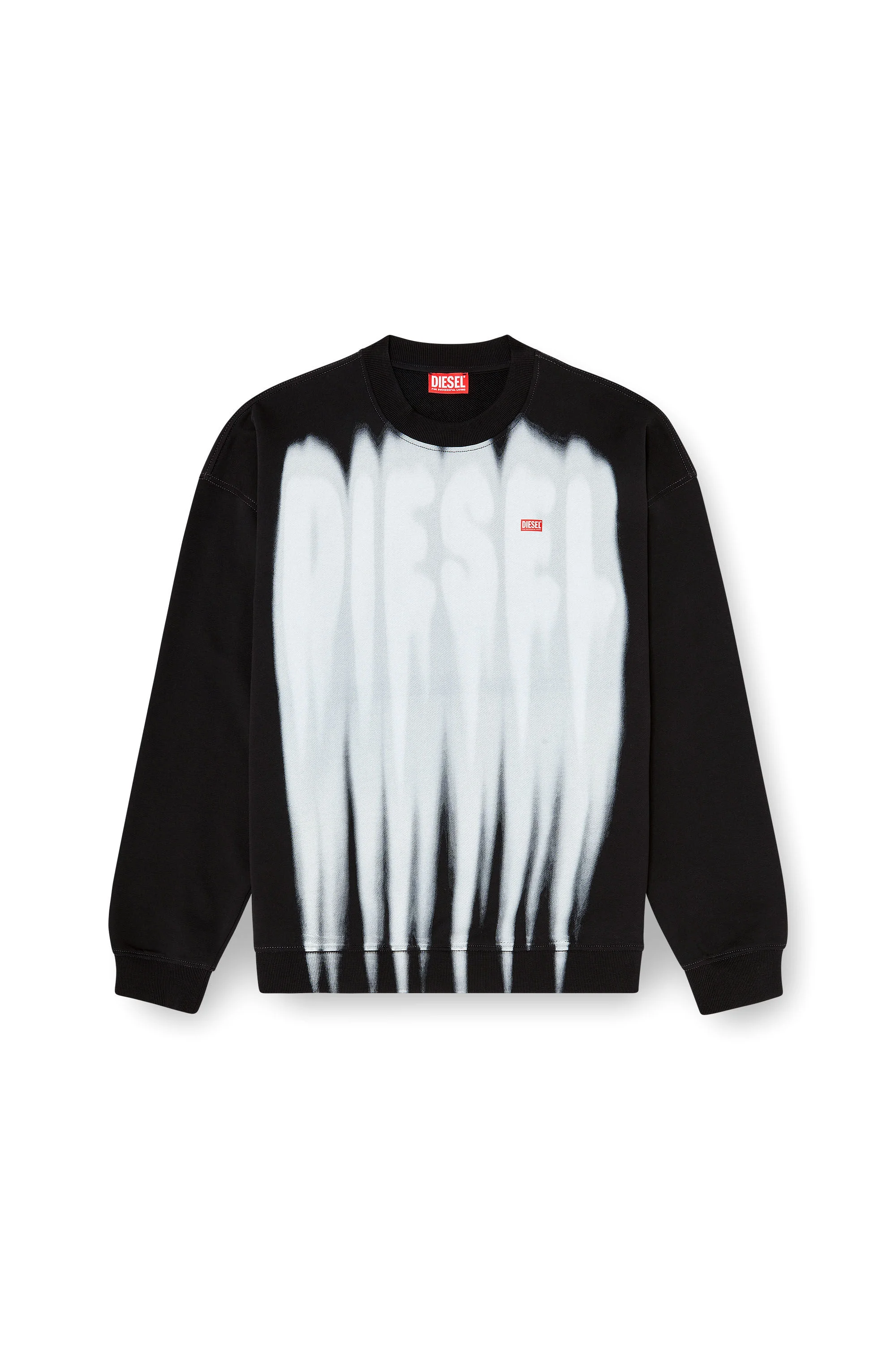 COTTON SWEATSHIRT WITH GRAPHIC PRINT - 1