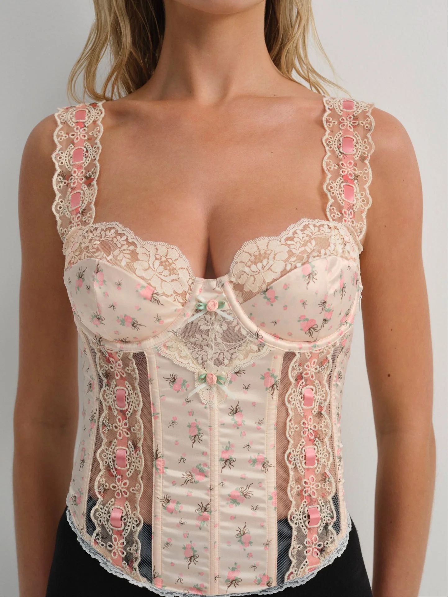 Peaches & Cream Bustier - 1