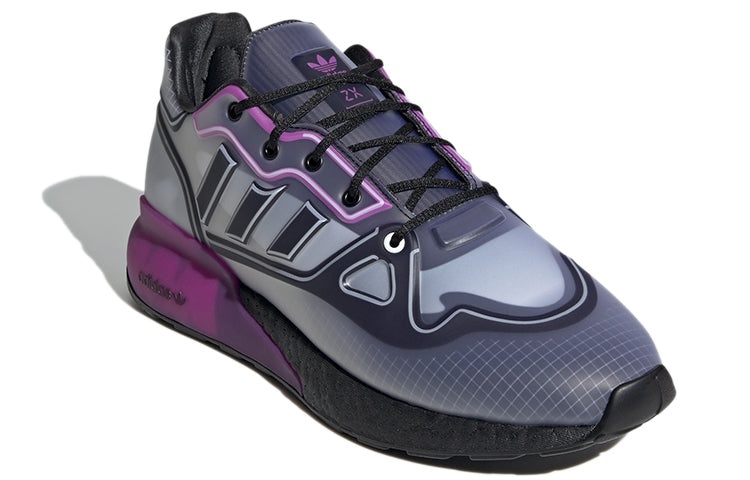 adidas adidas originals ZX 2K Boost Futureshell 'Blue Purple White' GZ5222  - GZ5222 | REVERSIBLE