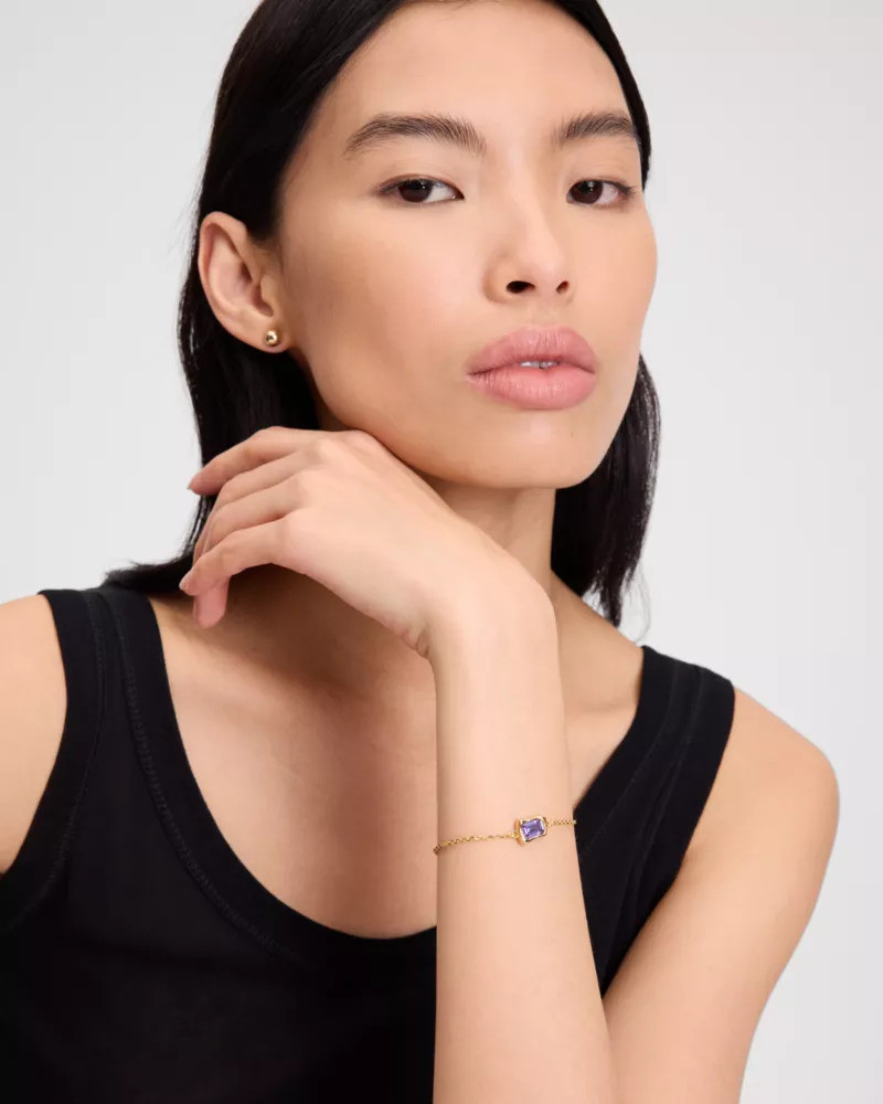 kate spade Molten Glass Solitaire Bracelet outlook