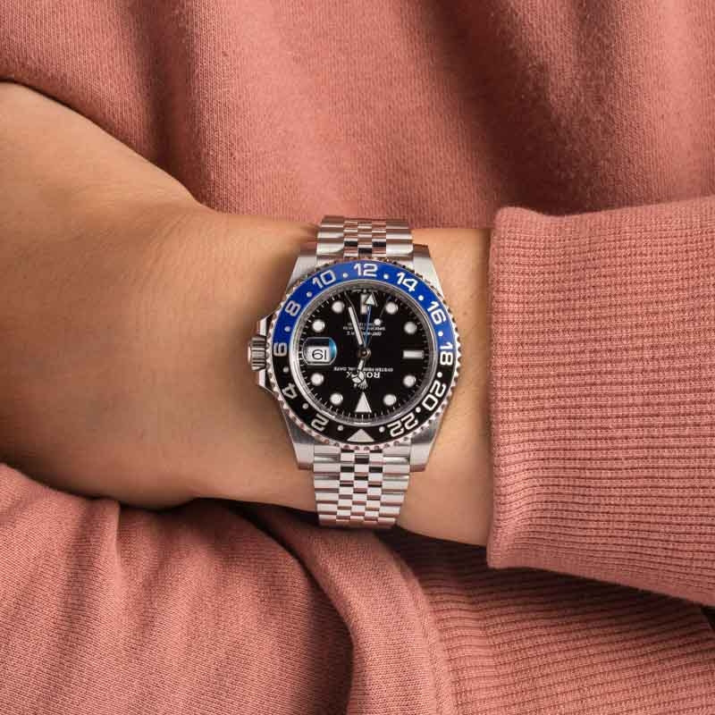 Rolex GMT-Master II Ref 126710 Stainless Steel Batgirl - 3