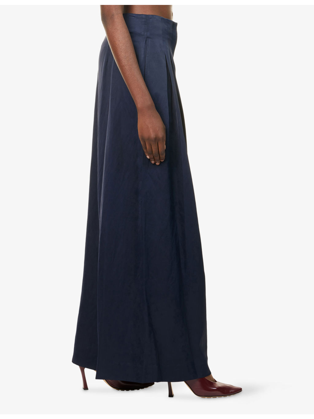 Drew Pleated Woven Trousers - 3