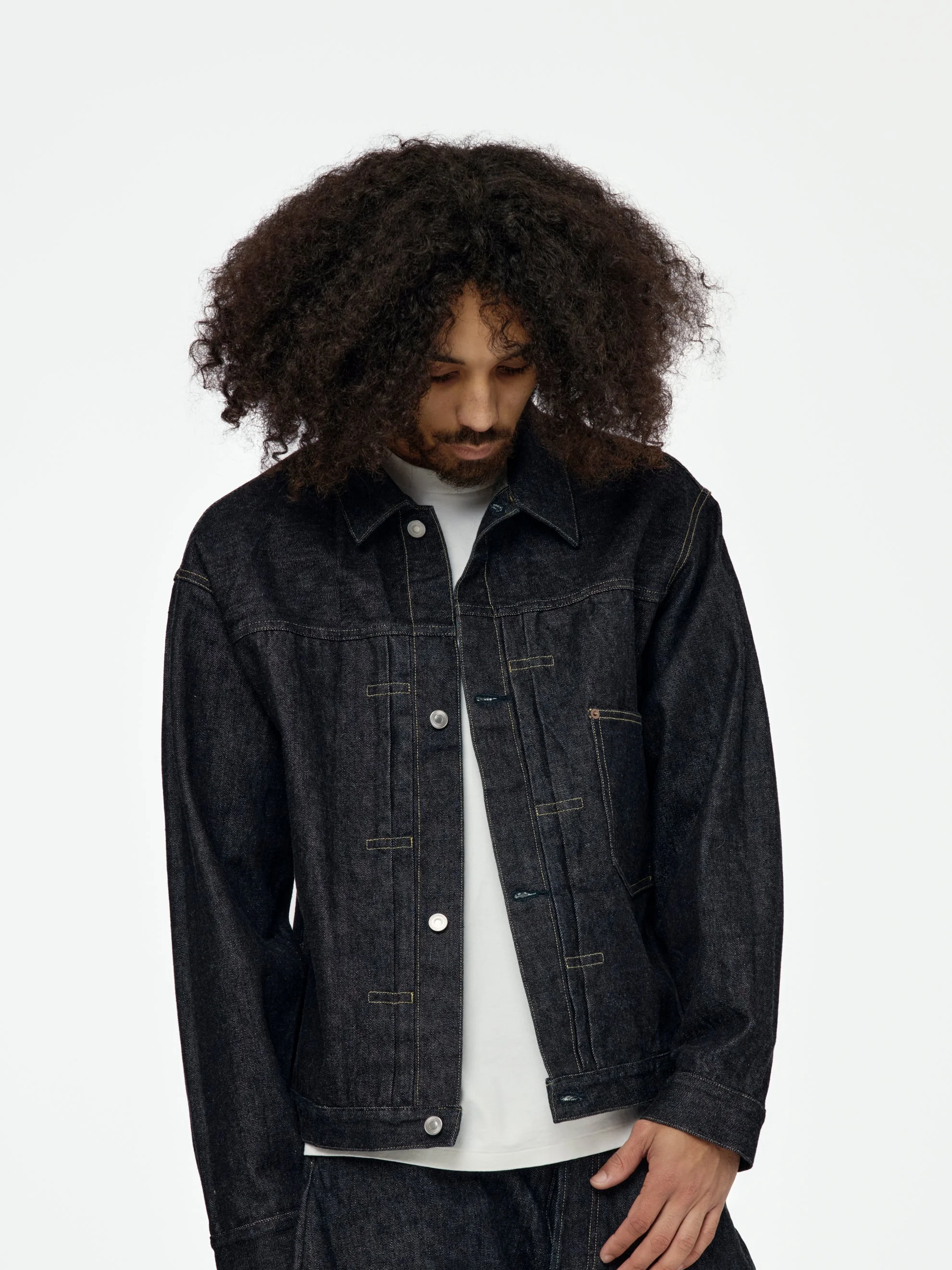 1ST TYPE DENIM JACKET (INDGO) - 1