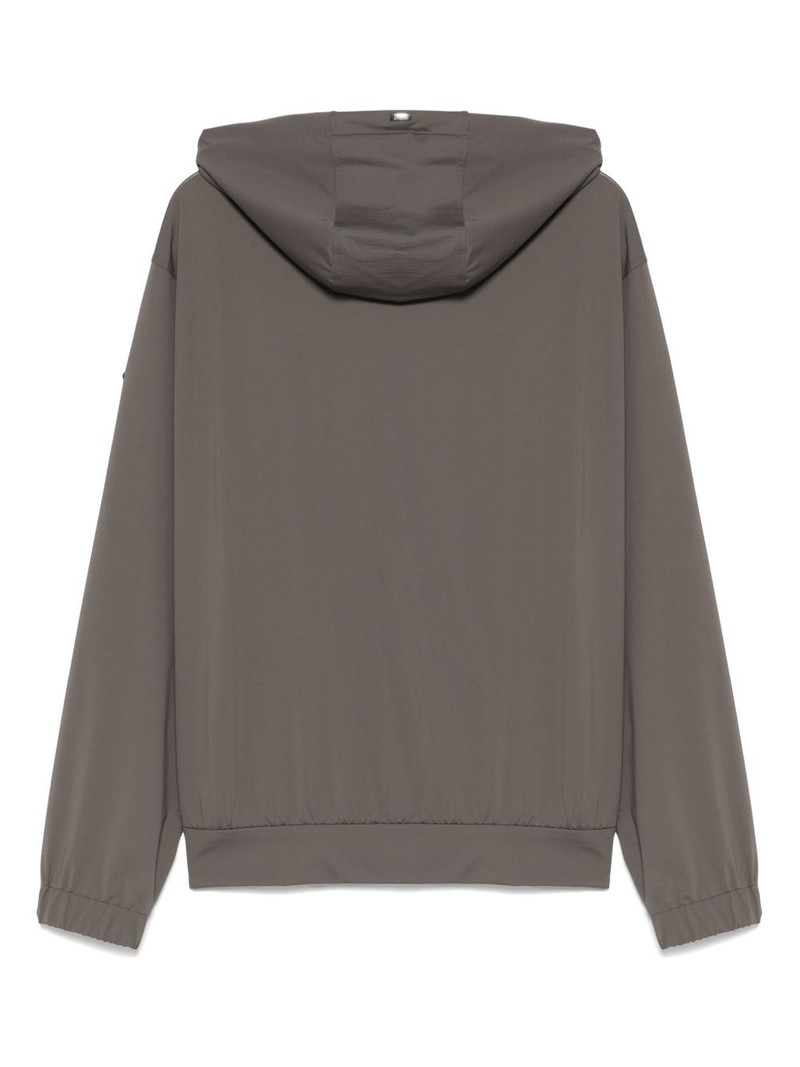 Herno zip hoodie outlook