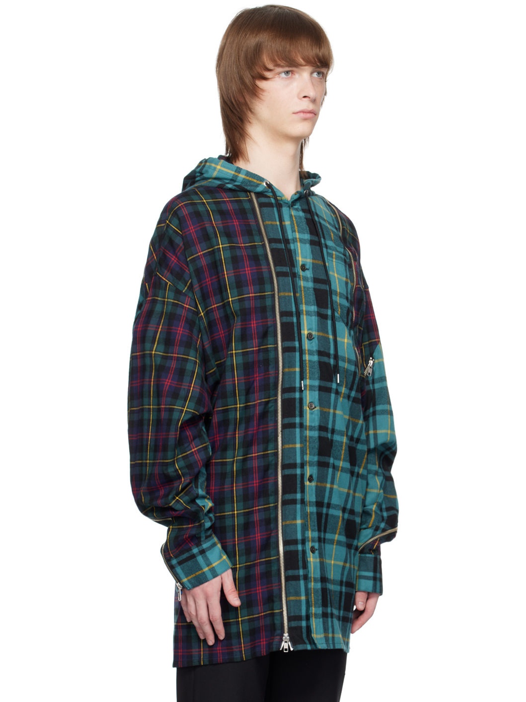 Blue Check Shirt - 2