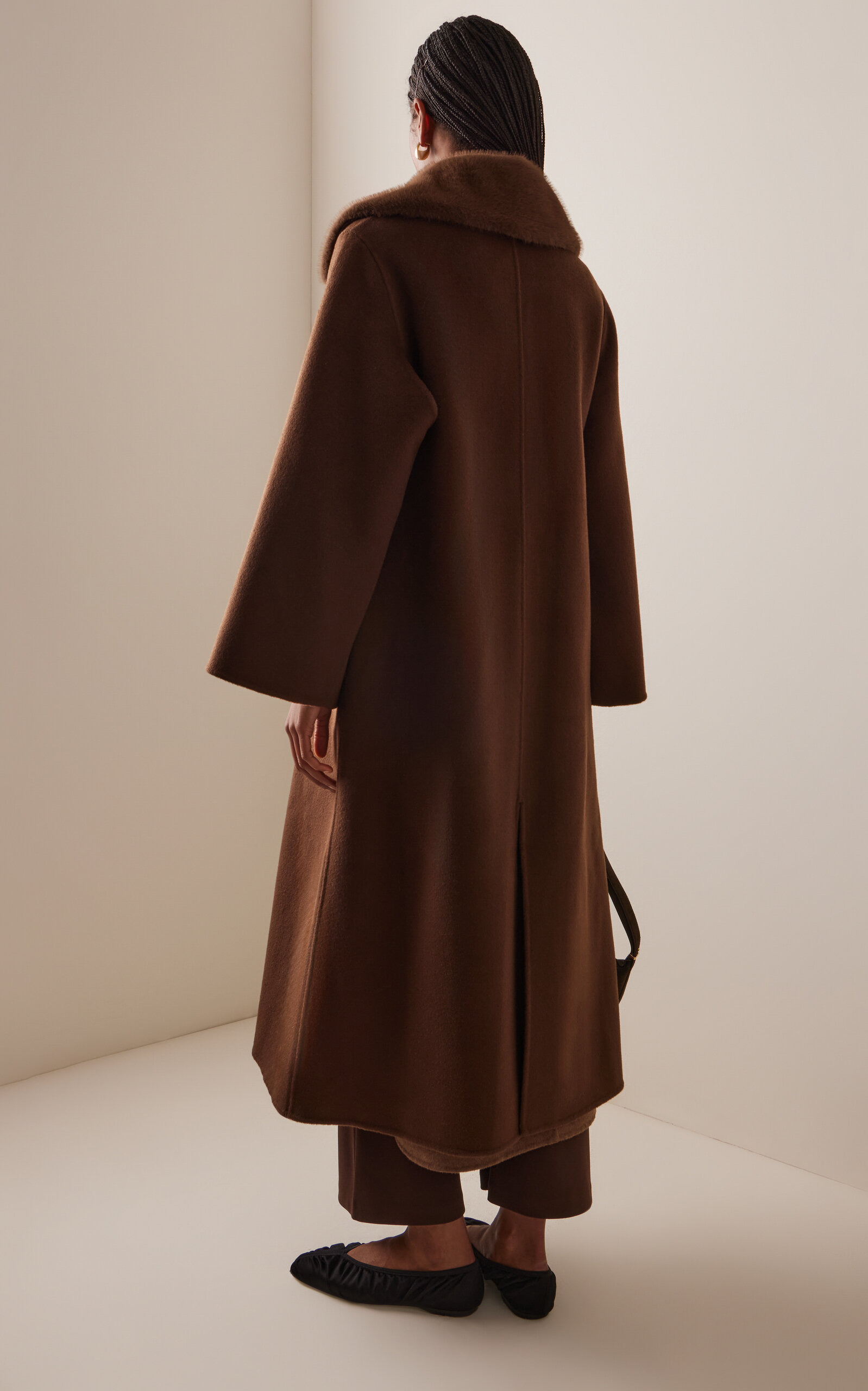 Darcy Wool Coat brown - 4