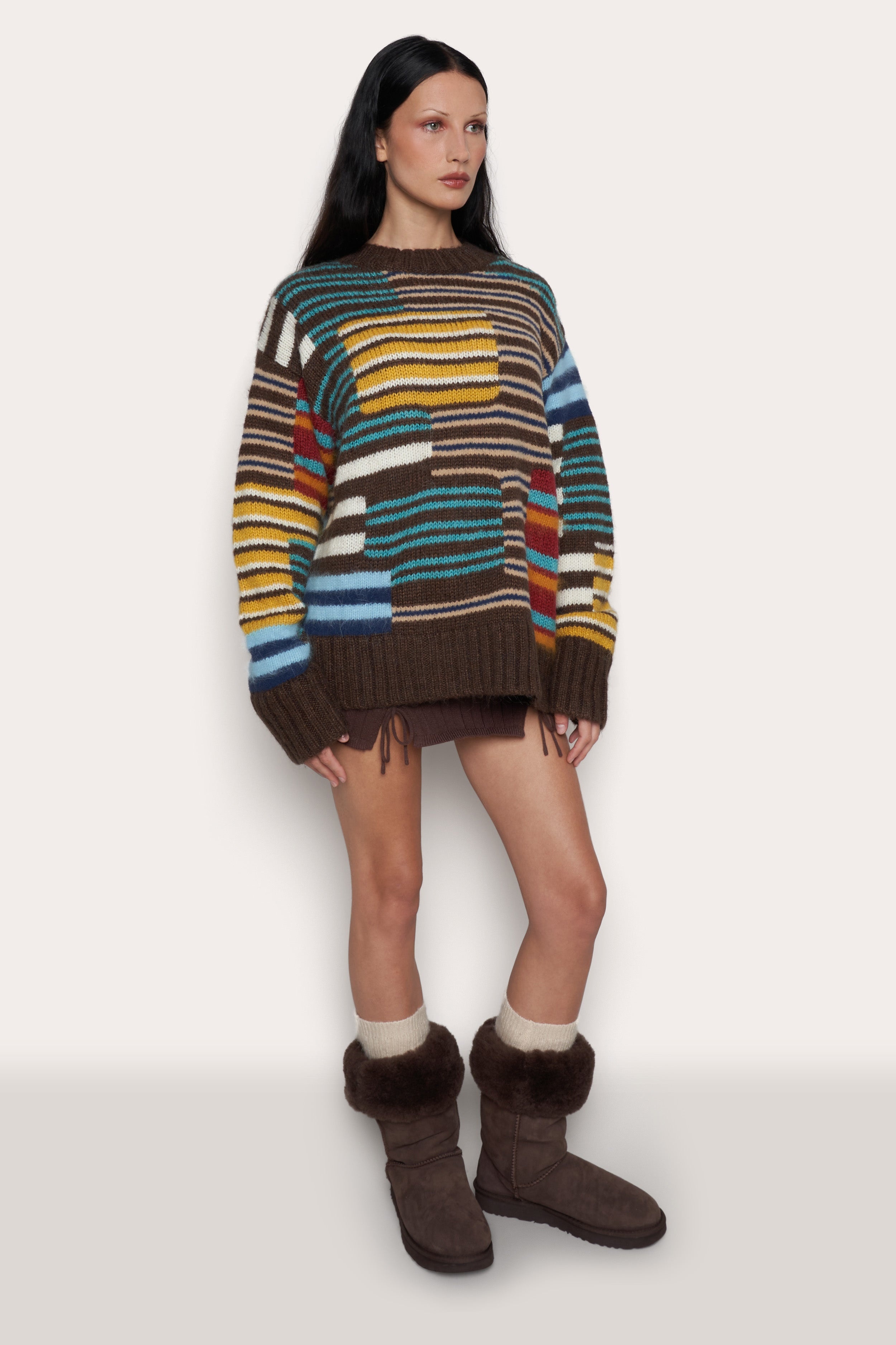 OVERSIZED NOVELTY CREWNECK - 2