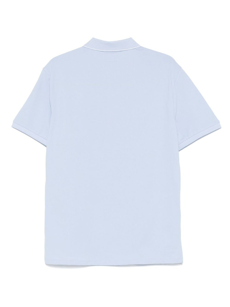 C.P. Company logo-patch polo shirt outlook