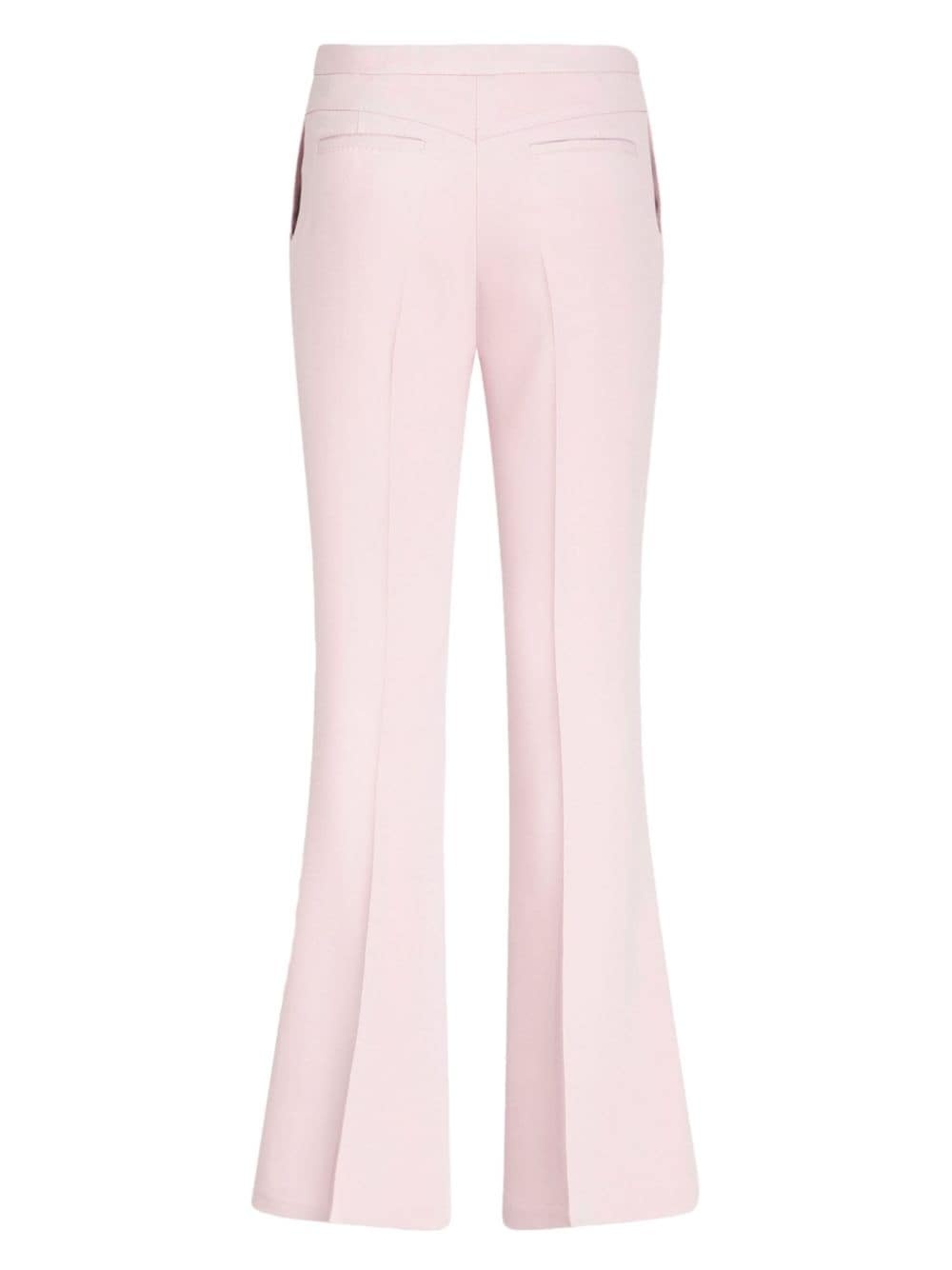 tailored cady flared trousers - 6