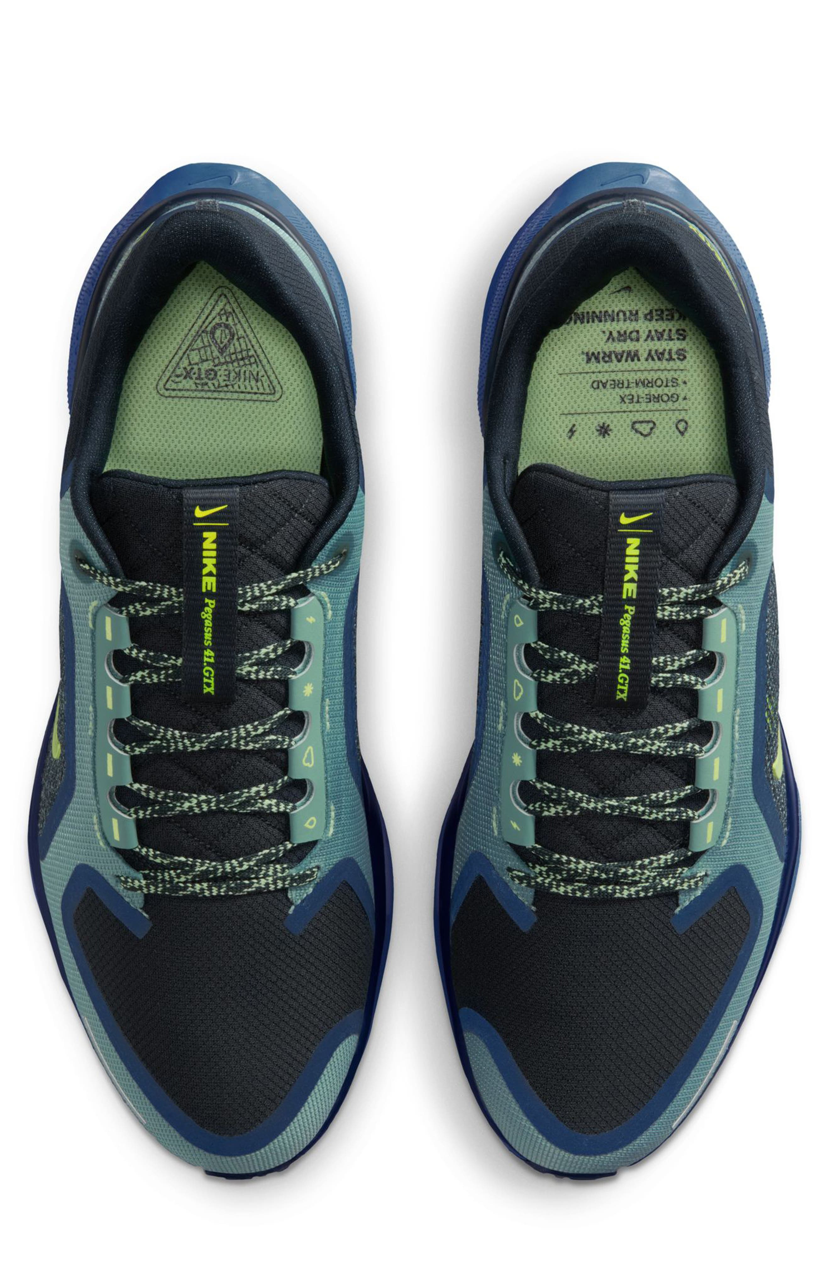 Nike Air Zoom Pegasus 41 Gore-Tex® Waterproof Running Shoe in 006 Cannon/volt at Nordstrom - 3