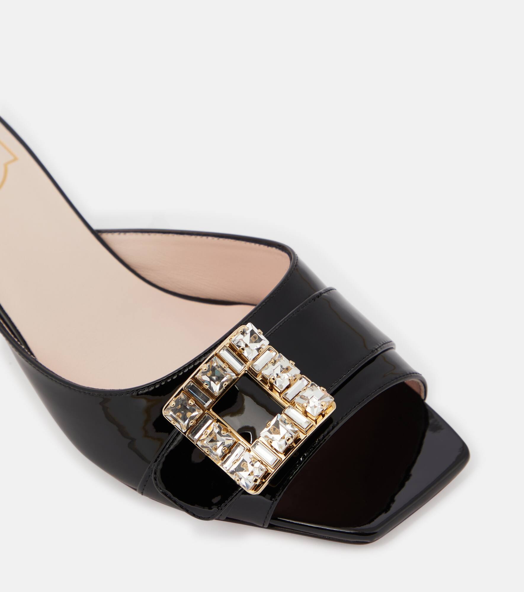 Bikiviv embellished patent leather mules - 6