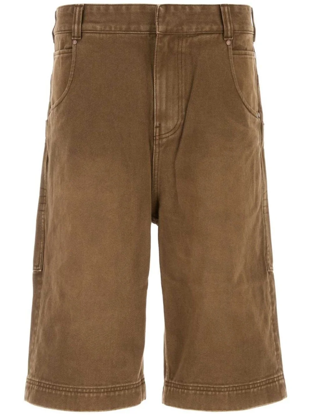 denim bermuda shorts - 1