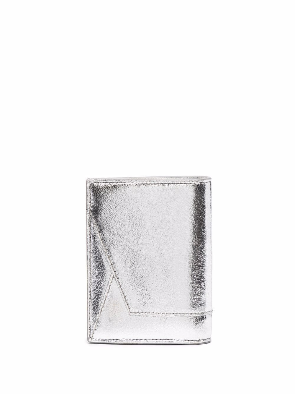 metallic bi-fold wallet - 2