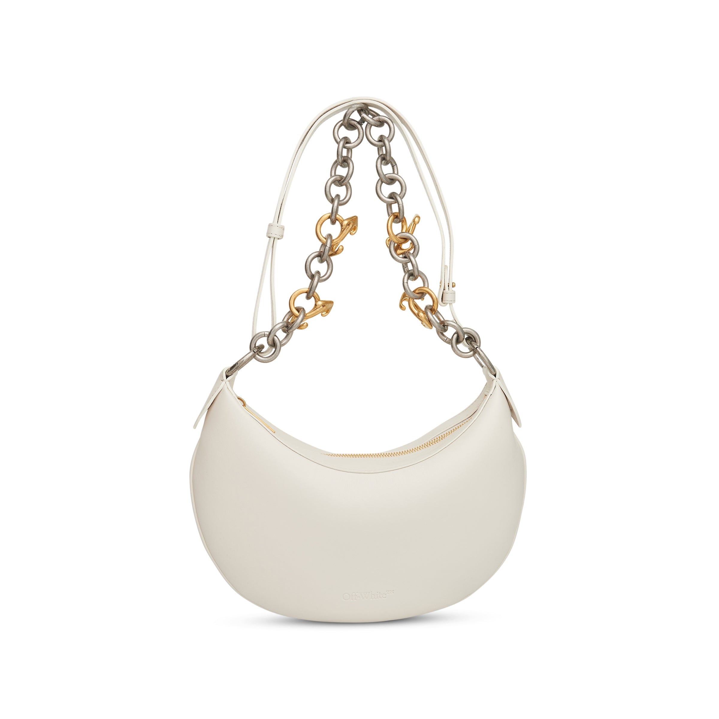 Hobo Hemisphere Bag in White - 4