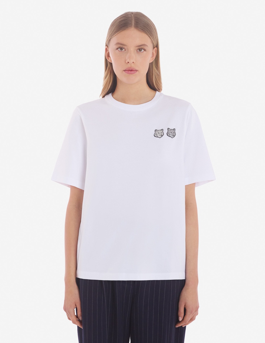 DOUBLE BOLD FOX HEAD PATCH COMFORT TEE SHIRT - 3